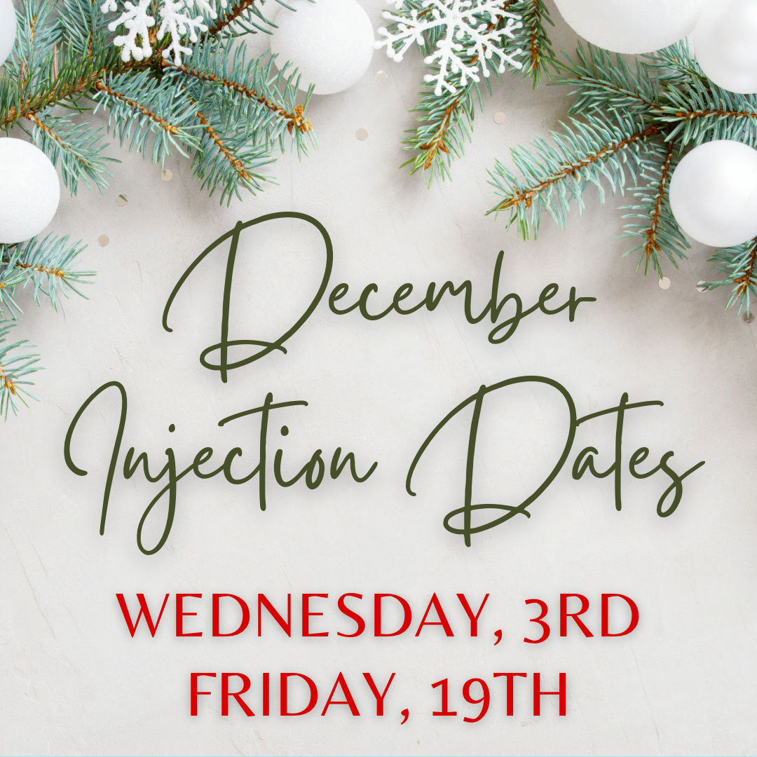 December 2025 Injection Dates
